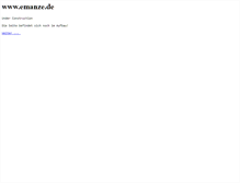 Tablet Screenshot of feminismus.de